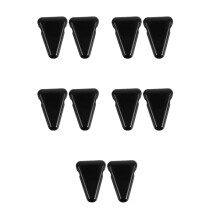 10Pièces Mount Silicone Noir Pour Diapason Support Stable Et Portable