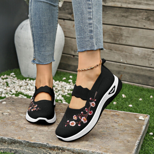 Γυναικεία slip-on αθλητικά παπούτσια Willtoo, ορθοπεδικά αναπνεύσιμα μαλακά παπούτσια 1