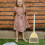 Sweeping Table Brush Children's Broom Dustpan Toddler 4