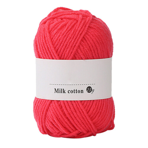25G Νήμα από απαλό μάλλινο μαλλί Colorfu Milk για πλέξιμο και πλέξη, ιδανικό για