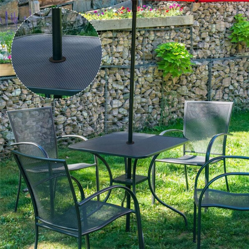 2pcs Umbrella Table Ring Hole, Silicone Umbrella Cone Wedge Plug Sleeve Patio Adapter Umbrella Table Hole Insert 2