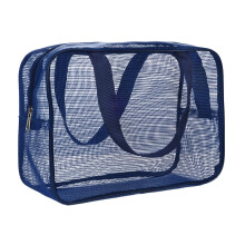 Mesh Toiletry Bag Camping Organizer Toiletries Organizer for Girls Women Men M