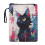 Cat Pattern Waterproof Book Cover Sleeve with Pocket 1