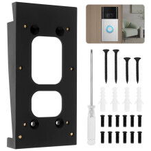 Vinyl Siding Doorbell Mount Kit Corner Bracket 4 inch