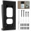 Vinyl Siding Doorbell Mount Kit Corner Bracket 4 inch 1