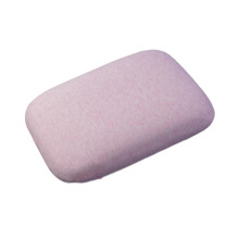 Adjustable Natural Latex Nap Pillow, Breathable Eco-Friendly Pink Foam Cushion for Office/Home, Portable Comfort – Compatible with All Users