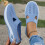 Willtoo Women's Orthopedic Sneakers Light Blue Size 5.5W 4