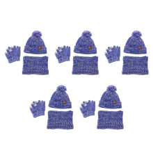 5St Fleece Gevoerde Met Handschoenen En Nekwarmers