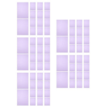 500Pcs Violet Bouquet Liner Tissue Paper for Crafts and Gift Wrap