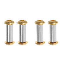 4Pcs Durable Brass Rivet Screws for Handle Repair and DIY