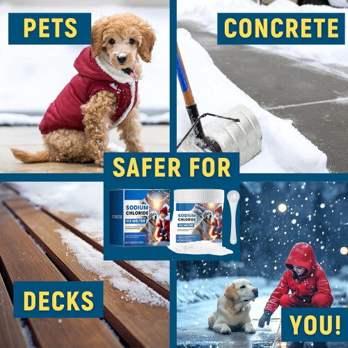 Tupukom Ice Melt Pet Safe Snow Melter 2 Pack 1