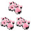 3Paires Animal Cosplay Multicolores Doux Pour Performances 1
