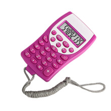 AuroraX Cute Basic Calculator Personalized Mini Keychains,Electric Portable Math Calculator Home Office Teacher Supplies