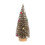 Mini desktop Christmas tree with pink ornaments 12 inches 1