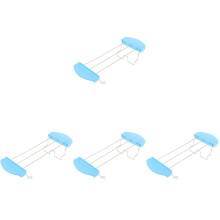 4Pièces Racks À Pain Sandwich Bleu Silicone Fer, Lavable