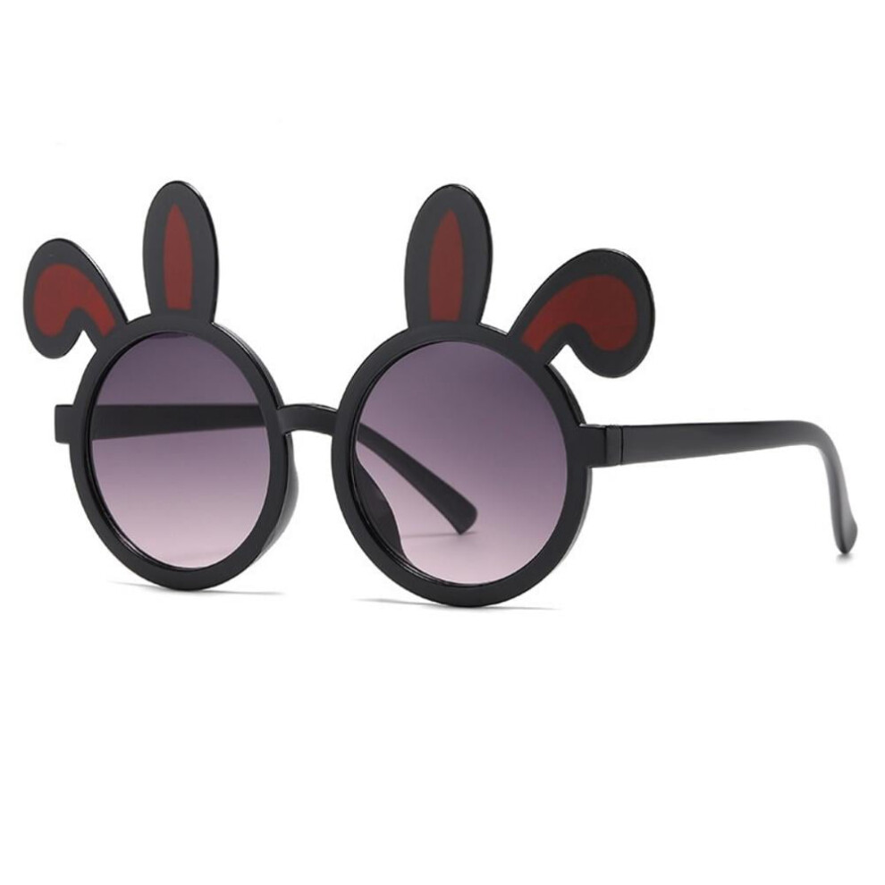 Children's Cartoon Sunglasses with Rabbit Ears UV400