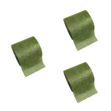 3Pièces Ruban Diamant Olive Vert Mesh Pour Décorations Mariage Fête