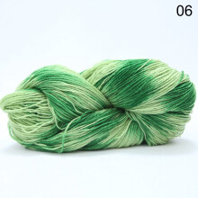 ATJIA Dyed Acrylic Wool Yarn Four Strand DIY Woven Knitting Sweater Sock Scarf Colorful Crochet Yarn Sewing