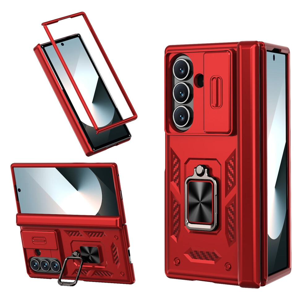 Allytech Galaxy Z Fold 7 Case Rugged Shockproof Red 971050354033