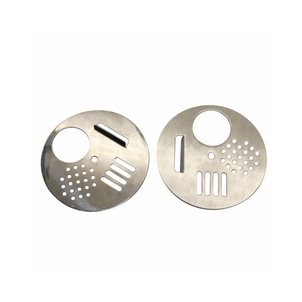 20Pcs Beekeeping Tools Bee Hive Vent Nest Door Cage Stainless Steel Round Hive Hole Entrance Disc Beehives Equipment 4711080808597
