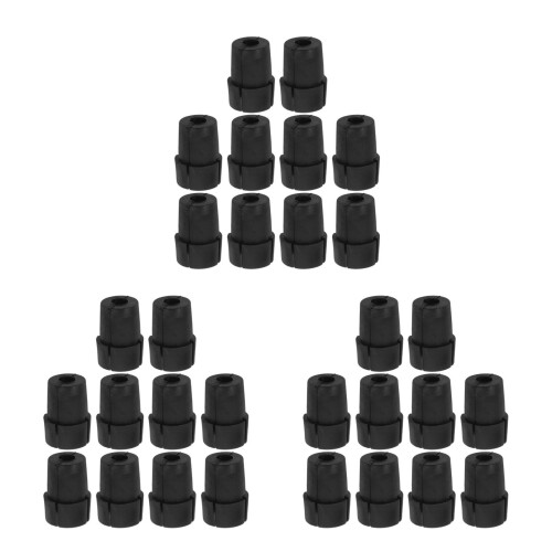 30Pièces Accessoires Serrage Bâtons Trekking Noir Grip Amélioré