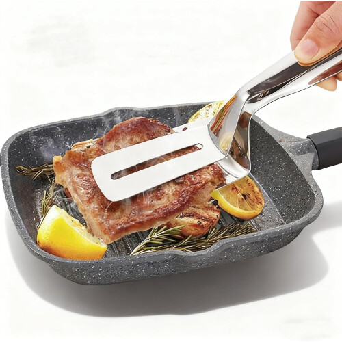 Λαβίδα BBQ από ανοξείδωτο ατσάλι με εκτεταμένη λαβή κατά των εγκαυμάτων – 1