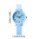 Easy-Read Dial Smart Watch with Precise Second Hand, Silicone Strap, Compatible with All Genders & Ages, Rectangular Automatic Sports Watch 2
