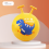 Μπάλα Hopper Ball T-handle Dinosaur Bouncy Balls για παιδιά, Εσωτερική και εξωτερική παιδική χαρά 1
