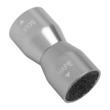 Billiard Cue Tip Scuffer Shaper 3 In 1 Snooker Pool Tip Cue Tapper Cue Care Tool Gray