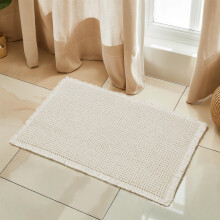 Tapis de bain, tapis de bain moelleux à poils courts, séchage rapide et absorbant