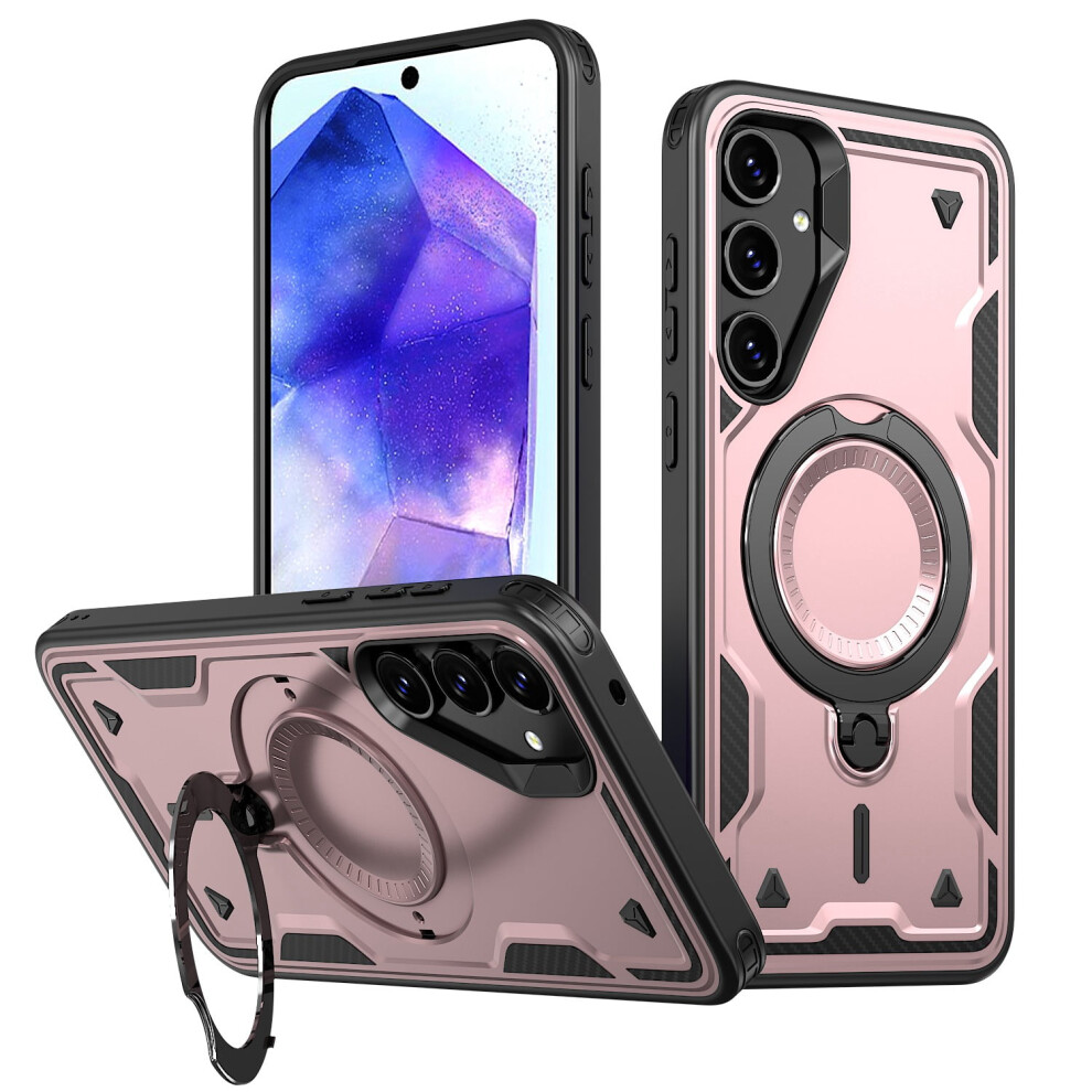 Shockproof Phone Case With Holder For Compatible With Samsung Galaxy A55/A35/A25/A15/A05/A05s Â Heavy-Duty Protector 9377112571911
