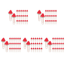 100Pièces Clips Rouge Multi-Usage Résistants Documents Notes