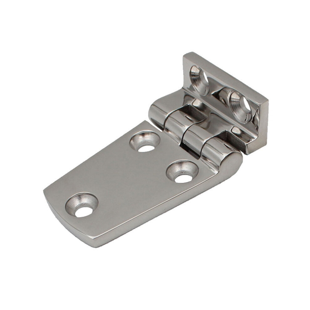 Heavy Duty Gate Hinge Durable Stainless Steel Silver Thicken Practical 1Pack 9496895279781