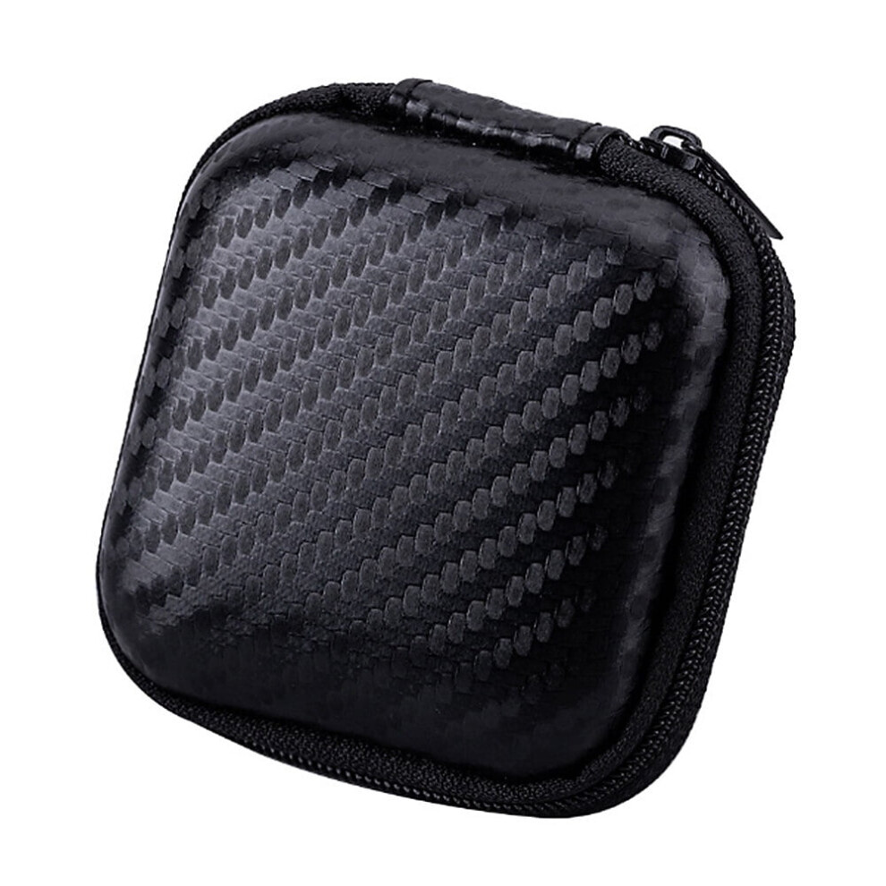Earbud Case Earphone Carrying Case Holder Hard Eva Headphone Storage Bag Small Zipper Pouch For Wireless/Wired Earbuds Wall Charger Usb Adapter Cable 9448990711987