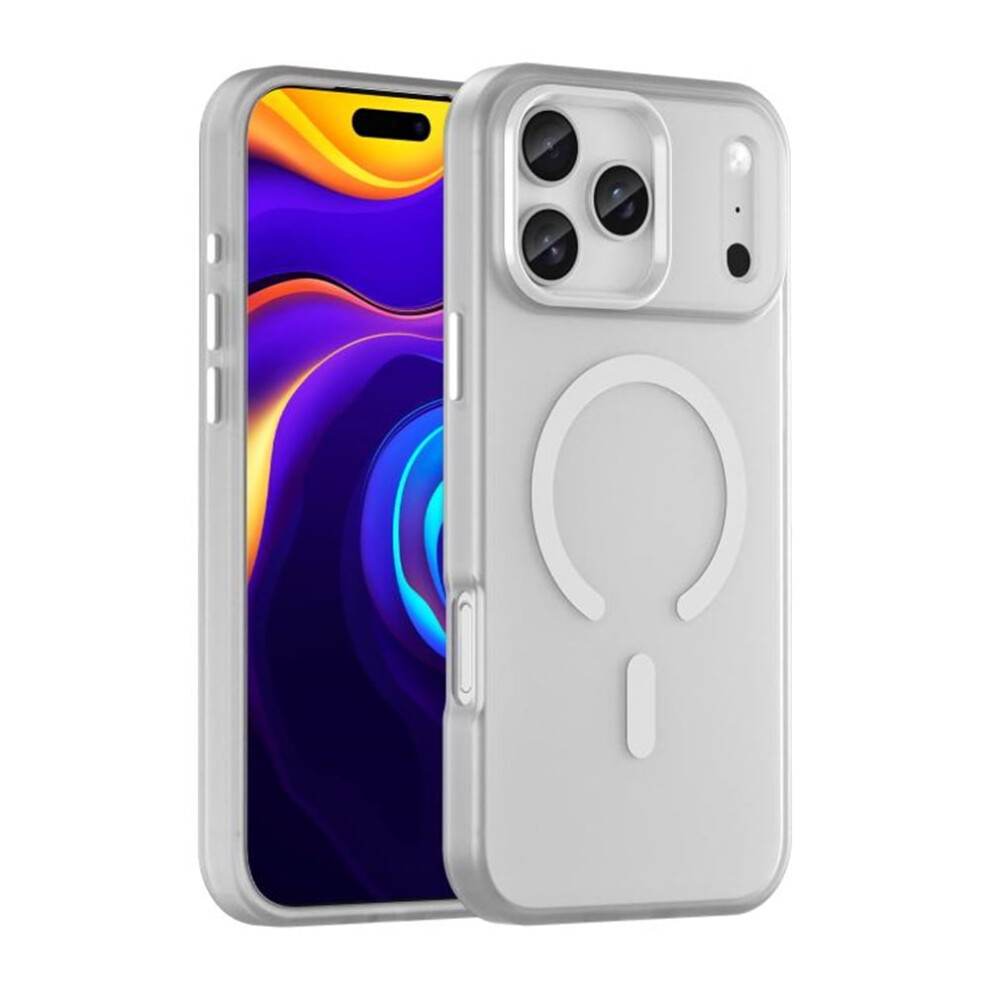 Slim Frosted Translucent Shockproof Iphone 17 Pro Max Case Â Magsafe Compatible, Anti-Fingerprint, White 9448990711819