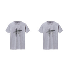 2Pièces T-Shirt Été Courtes Lettre Imprimée