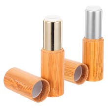 6Pièces Tubes Lipstick Bambou Colorés Pour DIY