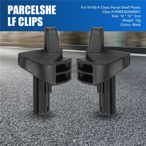 for - W169 A-Class Parcel Shelf Plastic Clips A16969302849051 1