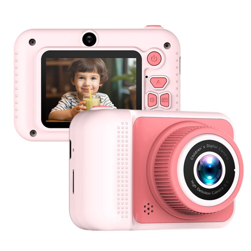 Παιδική κάμερα 1080P20MP με ζουμ 4X, οθόνη IPS 2,0" και διπλούς φακούς – Χαριτωμένη κάμερα