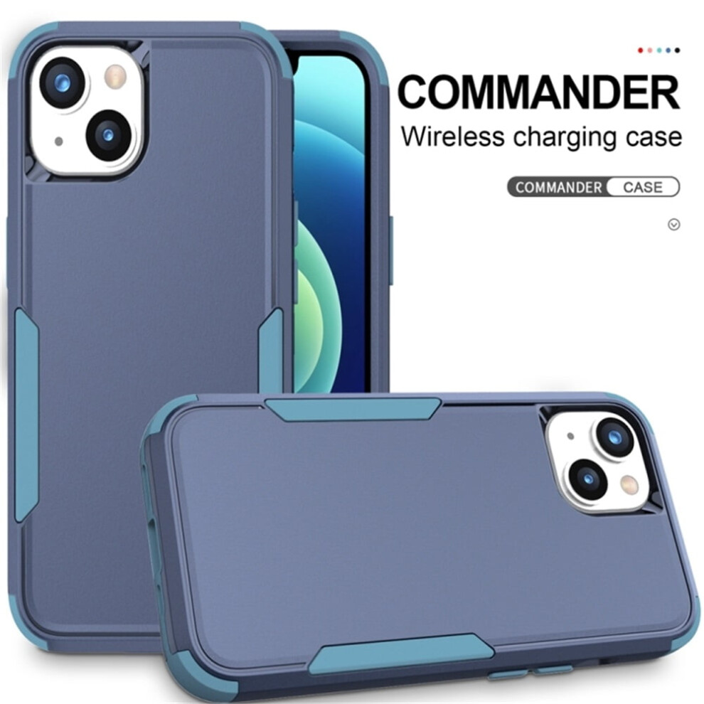 Heavy Duty 3-Layer Shockproof Bumper Cover For Iphone 15 Plus 6.7", +Mint Â Compatible With Iphone 15 Plus Blue 9496895280442