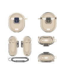 Custodia in TPU compatibile con Google Pixel Buds Pro2 – Guscio rigido per riporre gli auricolari con gancio (solo custodia)