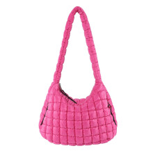 Cloud skladaná kabelka cez rameno pre ženy a dievčatá, moderná crossbody kabelka s veľkou kapacitou z nylonu