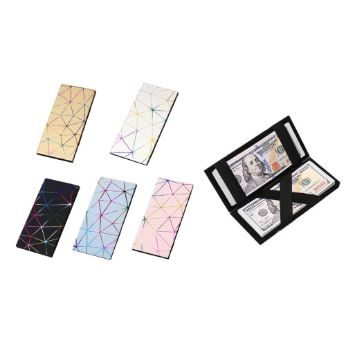 PU Πορτοφόλια Magic Wallet Τσάντα Κερμάτων Αλλαγή Πορτοφολιού Κάρτας για Γυναίκες 1