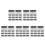 100Pcs Metal Right Angle Drawer Lock Strike Plate for Home Office Use 1