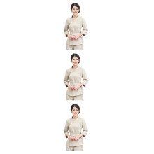 3Sets Adjustable Waist Strap Clothes Hair Dyeing Overalls