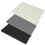 Dish Drying Mat for kitchen Counter，Super Absorbent, Silicone, Easy to Clean black 5