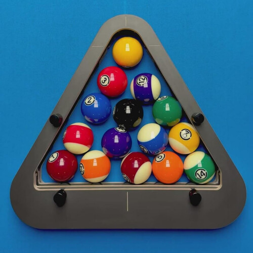 Bitman-Rack 9-Ball PRO Billiard Rack – Machined Wood, 1