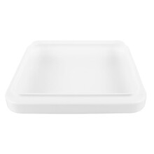 Abat-jour carré élégant pour plafonnier LED, idéal pour une salle à manger moderne (1 pièce)