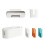 Bedside Storage Basket with Hooks and Remote Holder 5