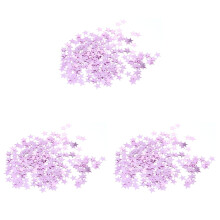 6000Pièces Confettis Rose Table Forme Pentagramme Séquins Pour